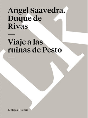 cover image of Viaje a las ruinas de Pesto